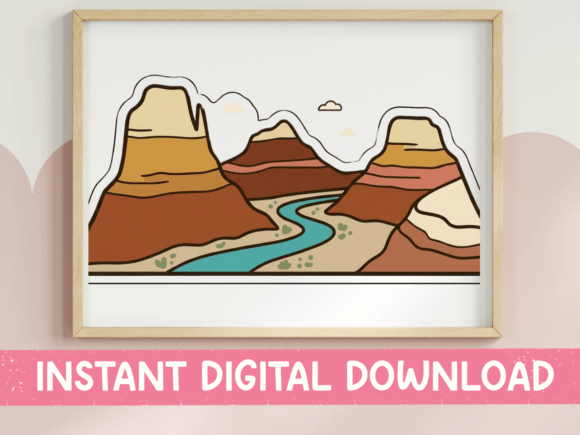 A Desert Canyon Design for Crafters Who Value Mood