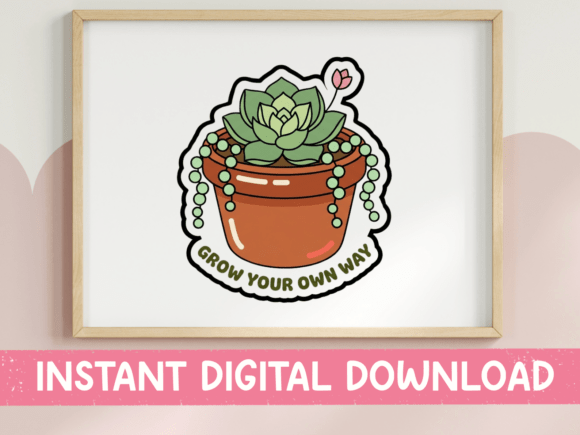 A Gentle Succulent Embroidered for Creative Paths