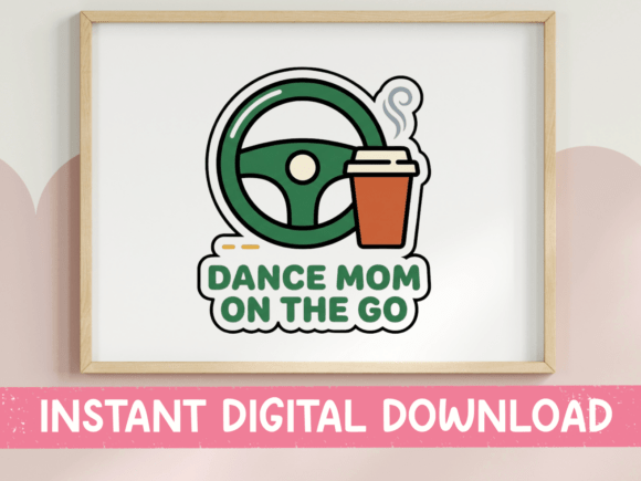 A Graphic Designer’s Take on the Dance Mom on the Go Design