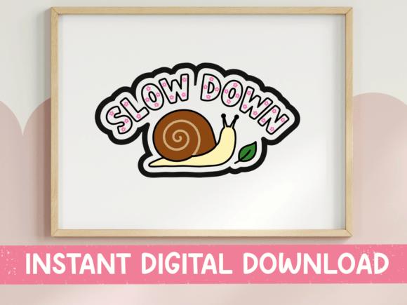 A Review of the Slow Down Snail Graphics for T-Shirt Designs