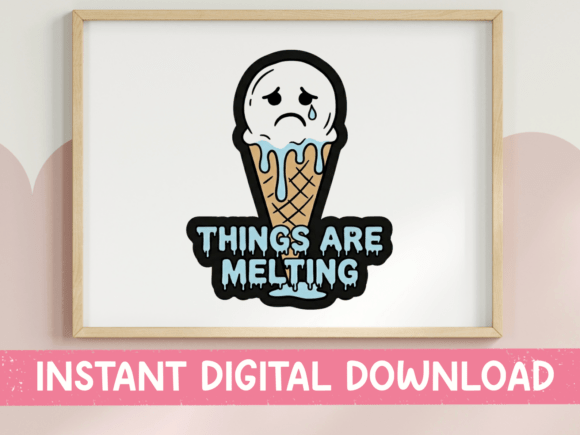 A Review of the Things Are Melting Graphics for T-Shirt Designs