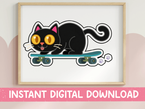 A Skateboarding Cat Embroidery Design Review