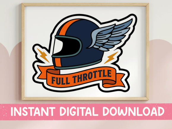 A Winged Helmet Graphic for Bold Small Business Branding