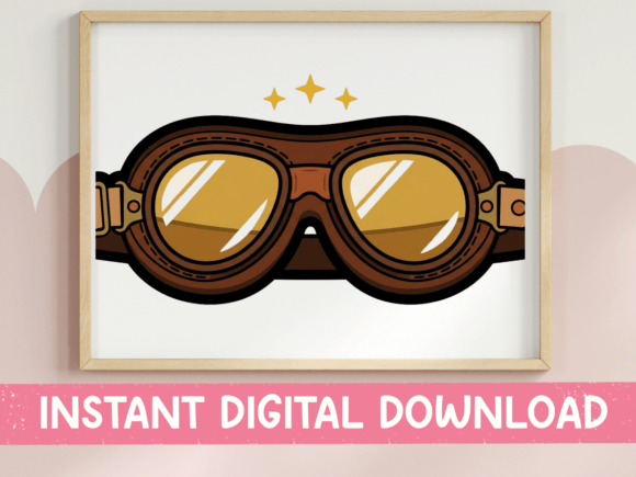 Vintage Aviator Graphics for T-Shirt Designs and More